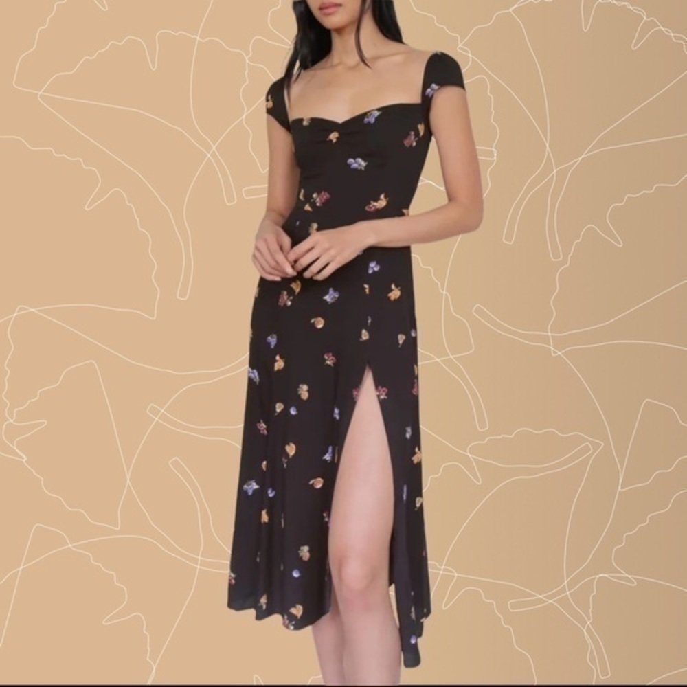 Brand new Black MIDI dress - Picture 4 of 5